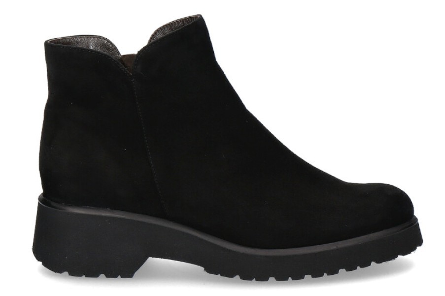 Bottines Et Bottines Bruner | Bottine Brunate Camosico Nero