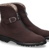 Bottines Et Bottines Bruner | Bottines Brunate Doublees Tank Step Moro - Marron Fonce