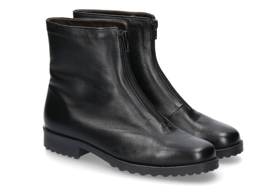 Bottines Et Bottines Bruner | Bottines Brunate Doublees Dany Nappa Nero Zip´