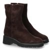 Bottines Et Bottines Bruner | Bottines Brunate Doublees Vera Camoscio Moro