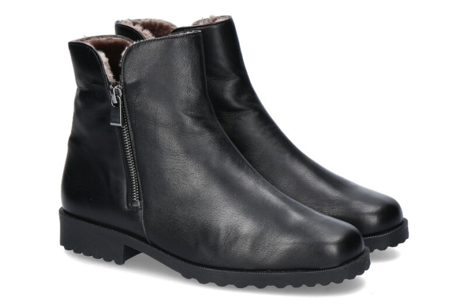 Bottines Et Bottines Bruner | Bottines Brunate Fourrees Dany Epoque Nero