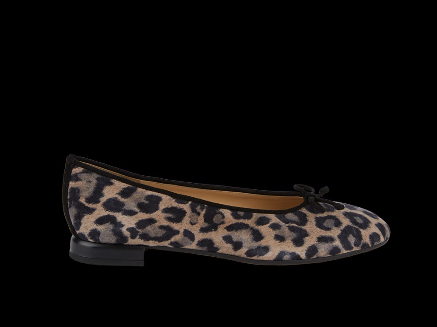 Appartements BRUNE | Ballerine A Imprime Leopard