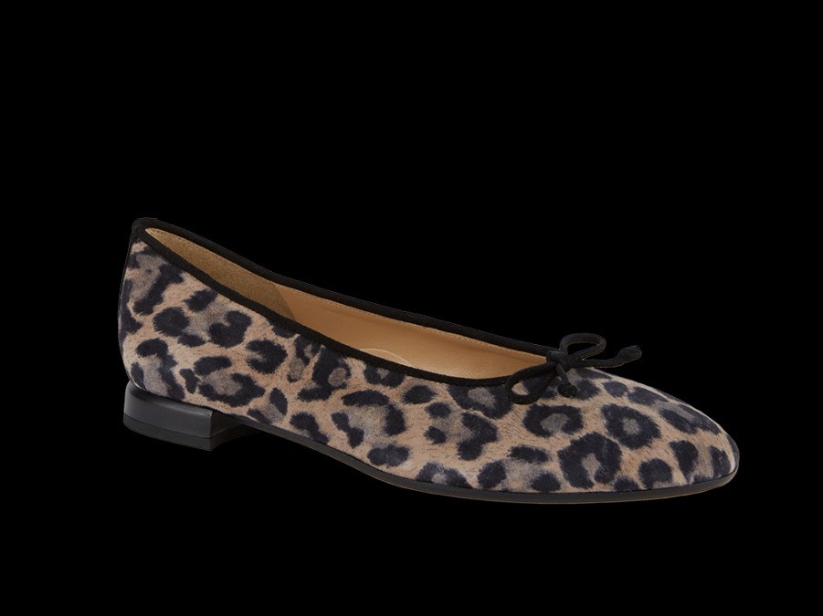 Appartements BRUNE | Ballerine A Imprime Leopard