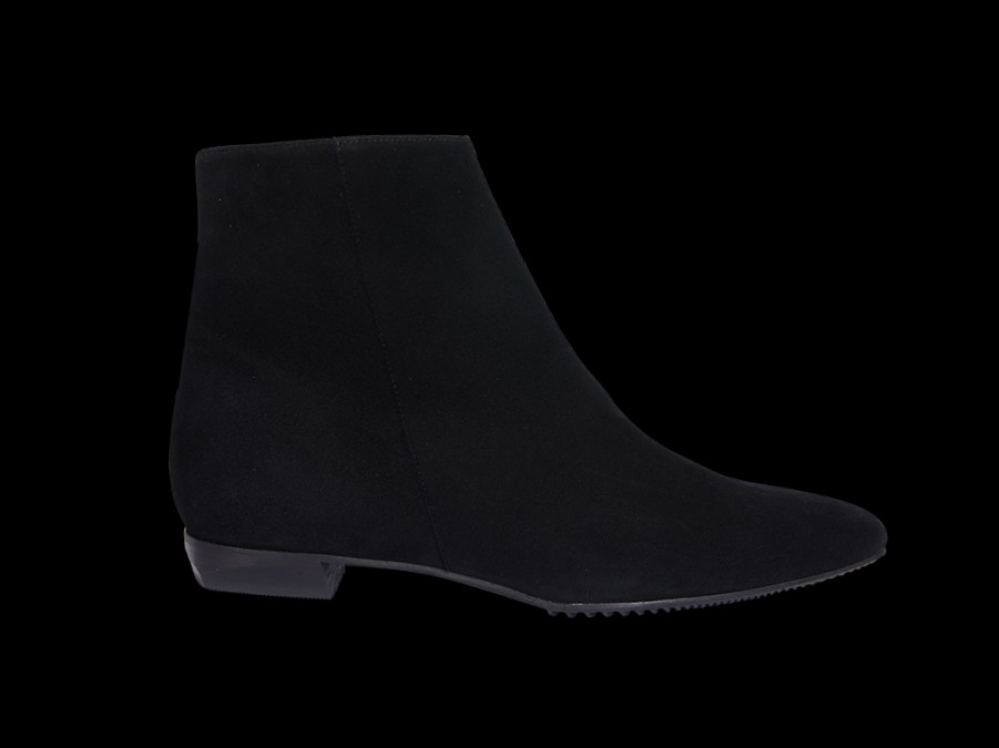 Bottes Courtes BRUNE | Botte Courte Pointue En Noir