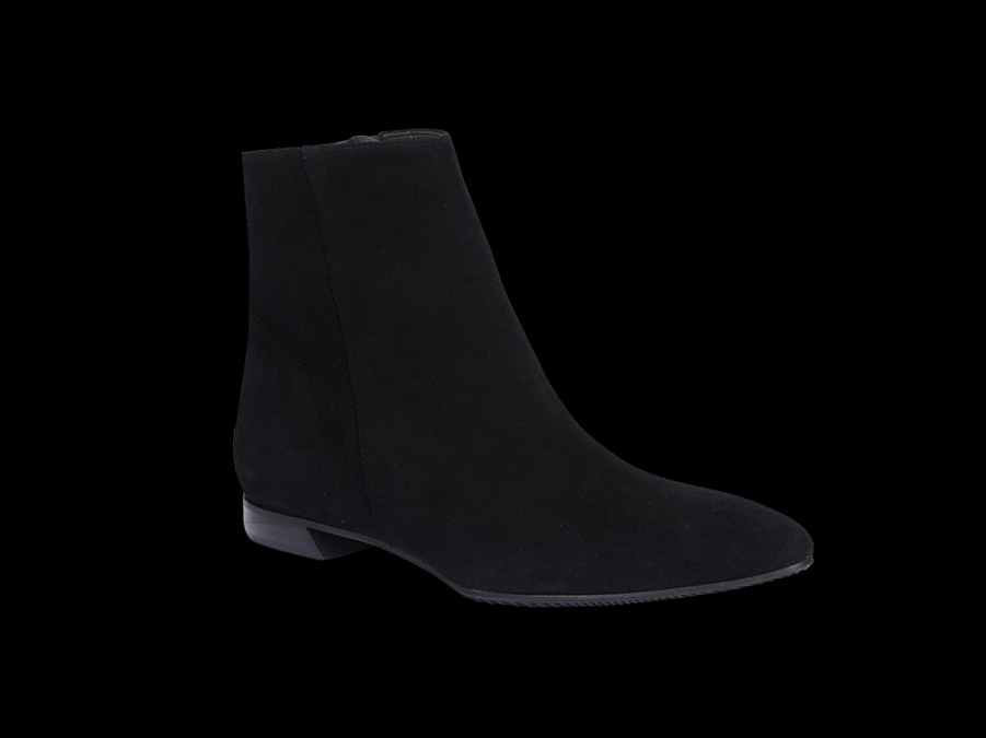 Bottes Courtes BRUNE | Botte Courte Pointue En Noir