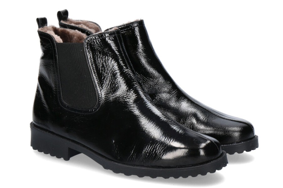 Bottines Et Bottines Bruner | Bottines Brunate Doublees Dany Softlack Nero