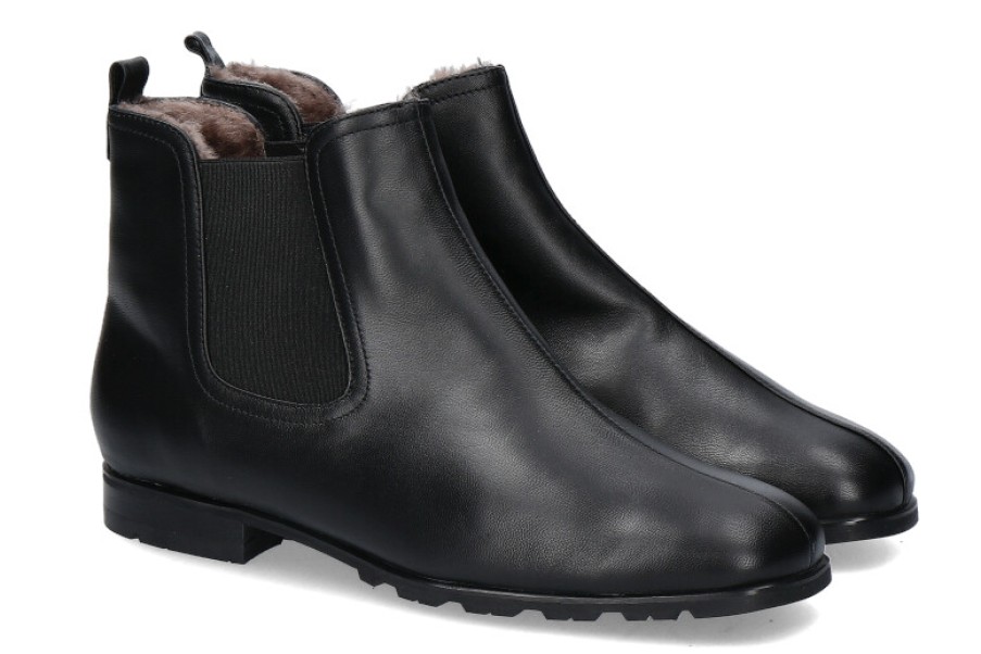 Bottines Et Bottines Bruner | Bottine Chelsea Brunate Drynappa Nera Kris